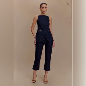 Meshki Hudson Denim Capri Pants